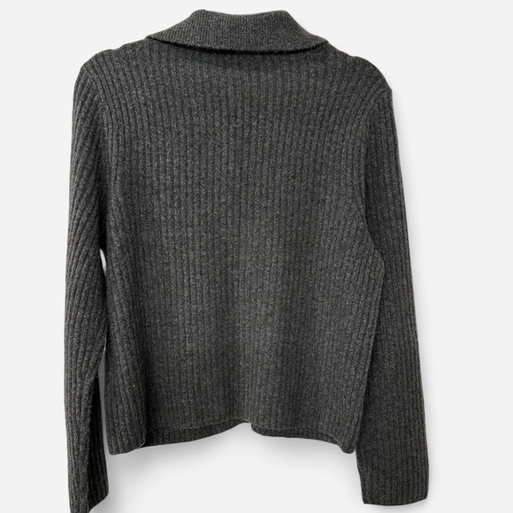 Abercrombie & Fitch Gray Women's Cardigan (medium) - Picture 2 of 4